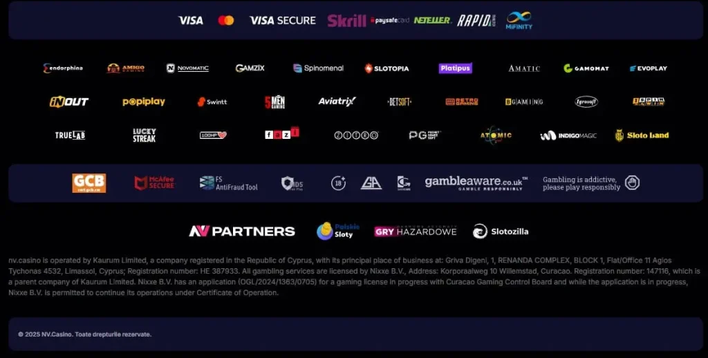 NV Casino legal și sigur